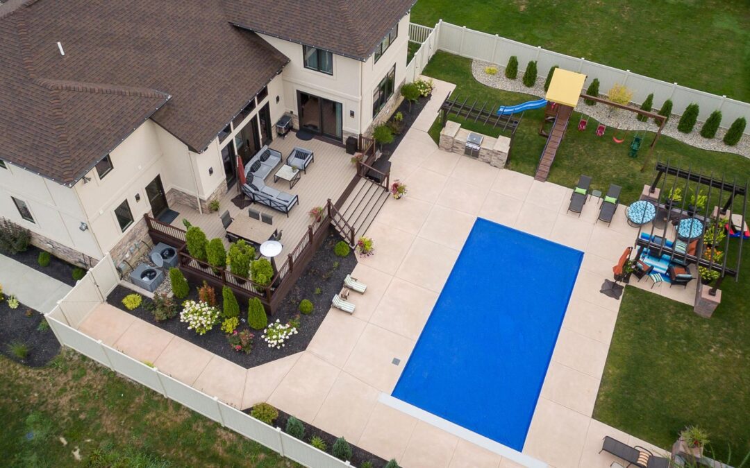 Custom Pool Deck Design Westlake, OH