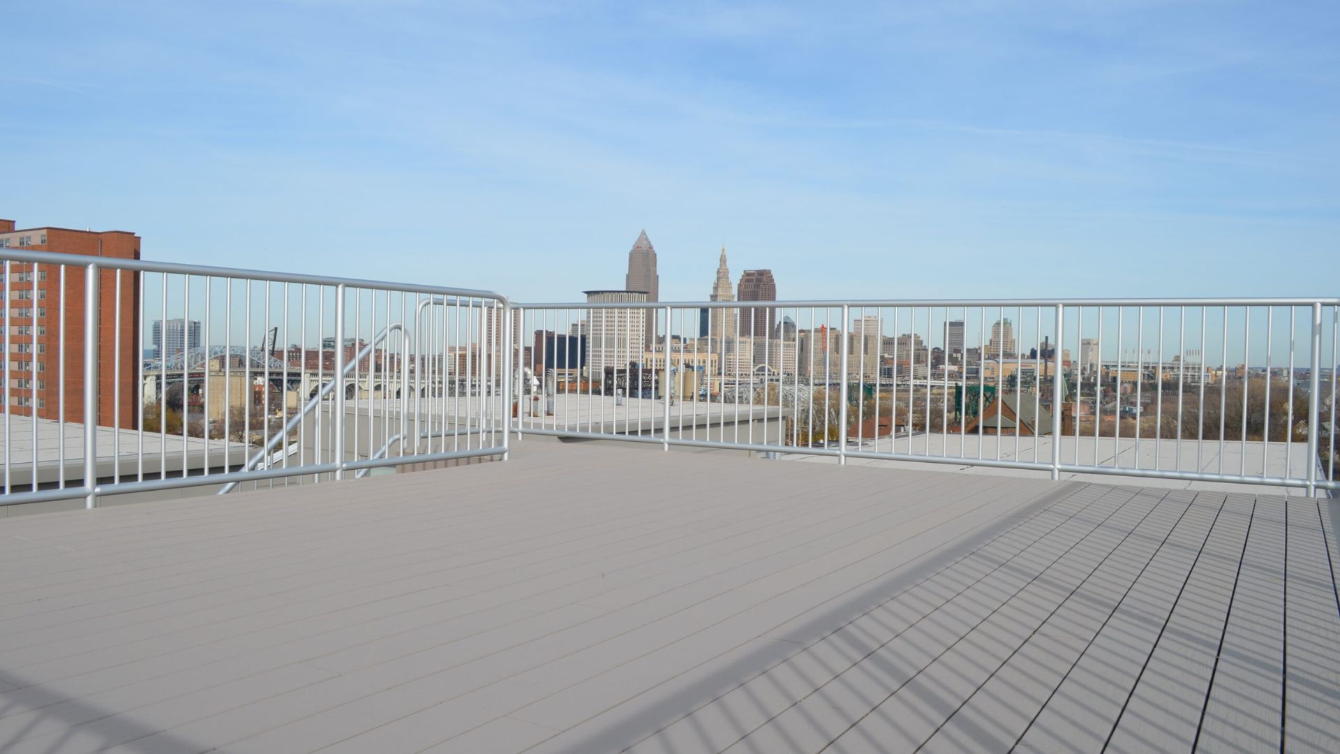 Rooftop Deck with City View