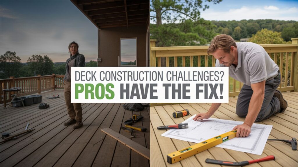 Common Challenges in Deck Construction and How Contractors Solve Them