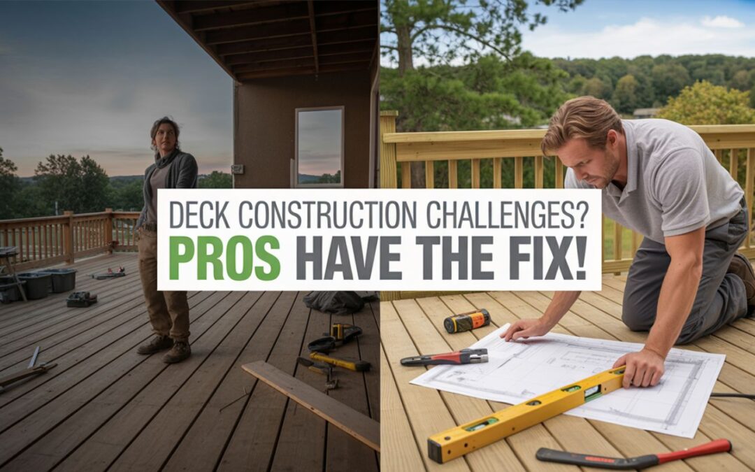 Common Challenges in Deck Construction and How Contractors Solve Them