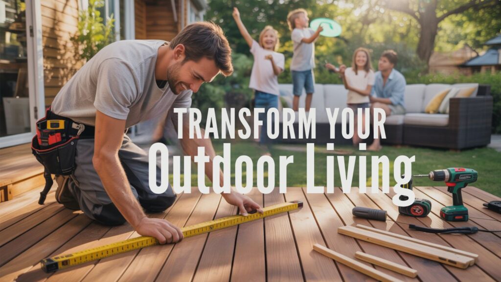 How Deck Builders Can Improve Your Home's Outdoor Living?